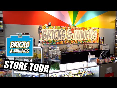 Tour Bricks & Minifigs LEGO Store in Anaheim, California – Sets, Bulk Pieces & More!