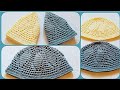 كروشي طاقية صلاة للرجال سهلة جداا خطوة بخطوة للمبتدئات Crochet Muslim Hat 