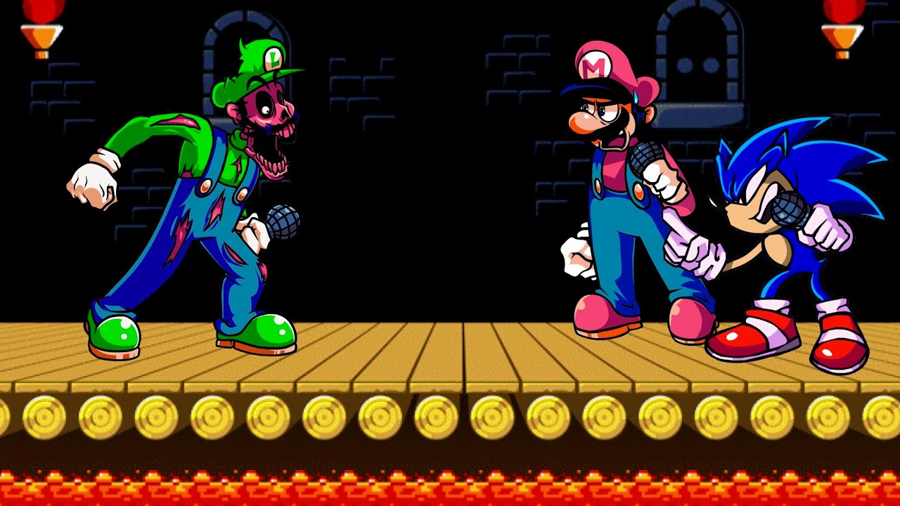 FNF I Hate You V2 But Mario And Sonic Duet - YouTube