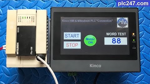 Kinco HMI & Mitsubishi FX3U "Communication" Tutorial