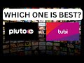 Free movies  tv  pluto tv vs tubi