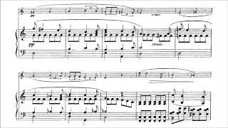 Aleksandr Scriabin  - Romance for horn and piano (1890) [With intro, Score]