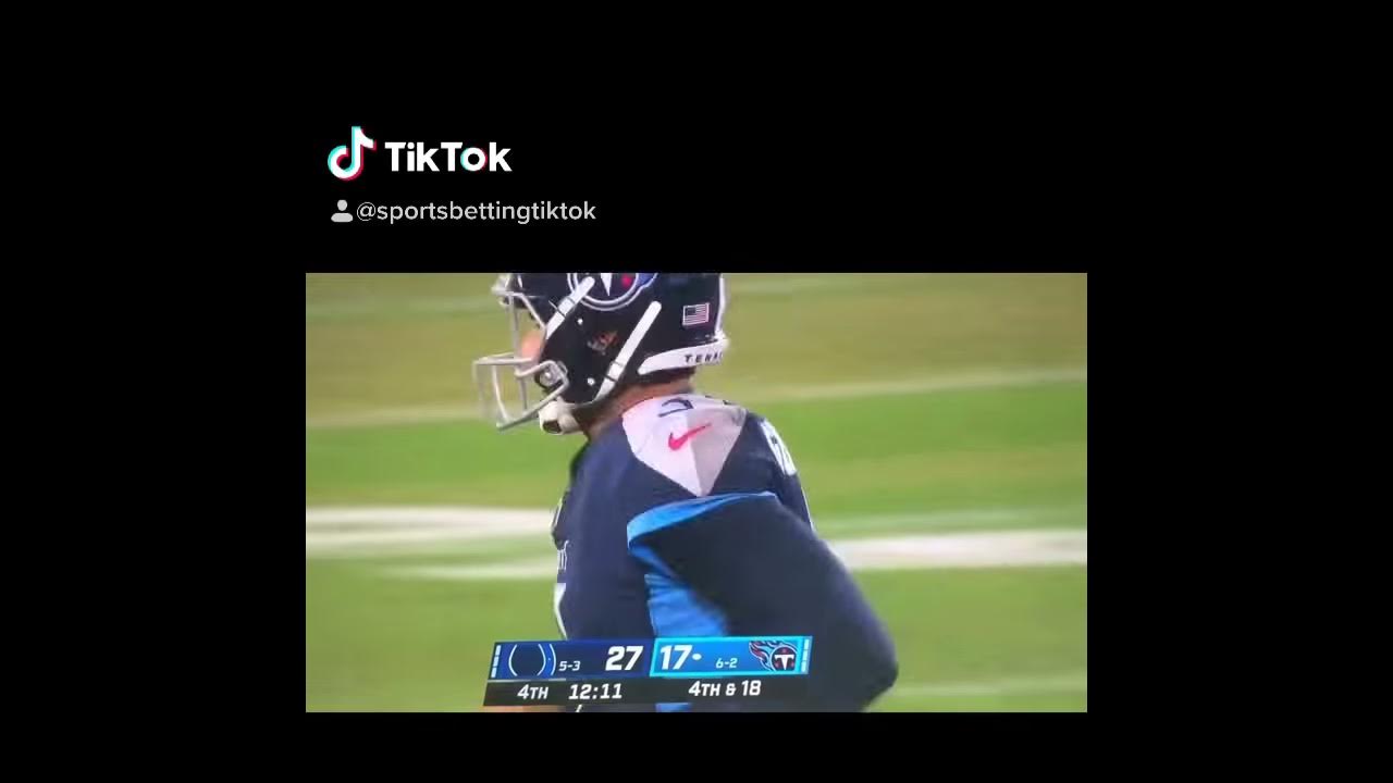 Tennessee Titans cheating giving him a blocked punt missing field goal