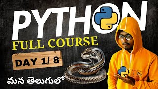 Full PART-1 | python setup | Python full course in telugu 👩‍💻| #python @SwaroopVITB @niharrdg Guide