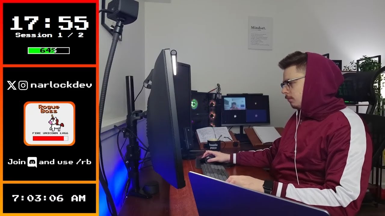 🔴 Study With Me LIVE 🔥 2 Hour Pomodoro 50/10 ⌛ Computer Science 💻 [#675]