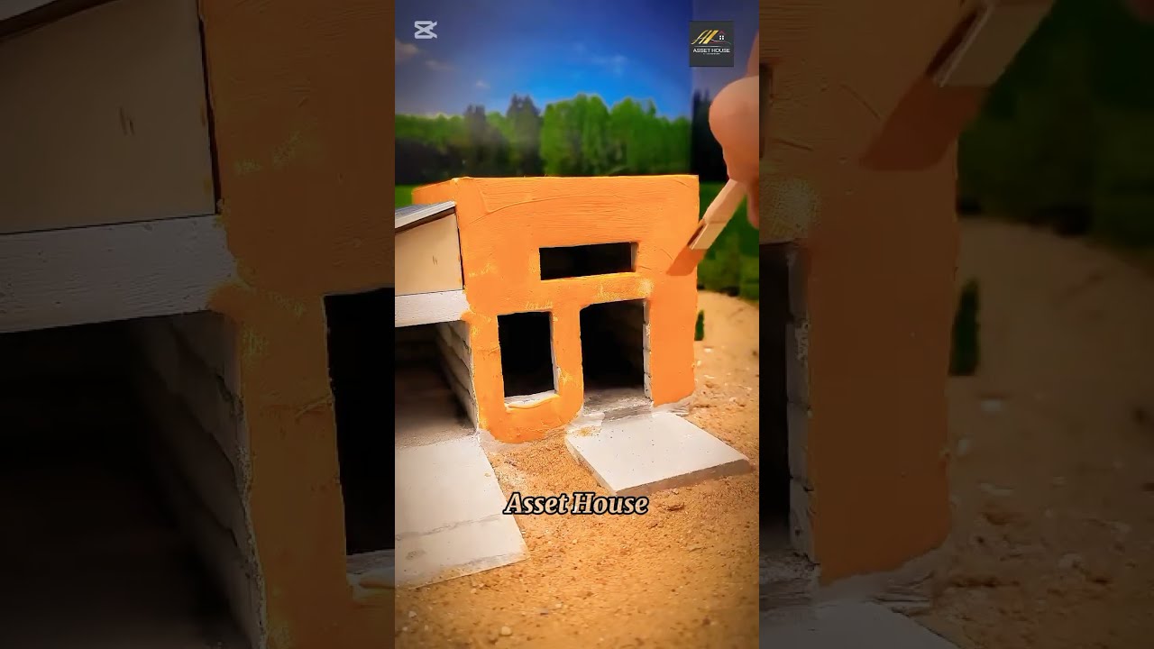 Mini Village House Construction Work| Traditional Small House Building Step By Step