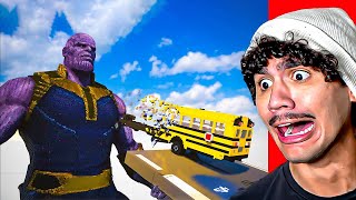 Reagindo A Carros Vs Thanos Teardown