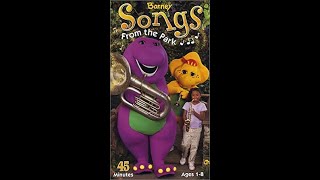 Barney Home Video Screener: Barney Songs from the Park