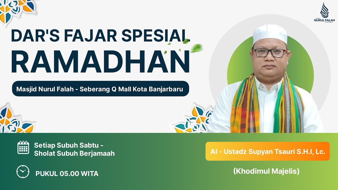 🔴TAFSIR SURAH AN NISA AL USTADZ SUFYAN TSAURI S.H.I LC,21 FEBRUARI 2026.