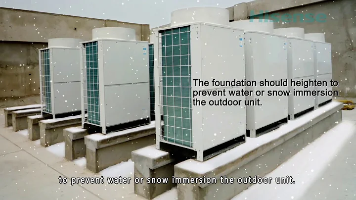 VRV- Outdoor unit installation Video 01