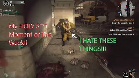 Dying Light Scary Moment! Being Chased By A Gas Tank Runner Zombie!