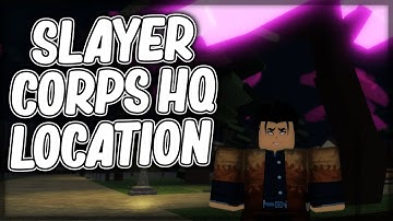 SLAYER CORPS/HQ BASE LOCATION IN DEMONFALL!! | Demon Fall Fast Demon Slayer Corps HQ Base Codes