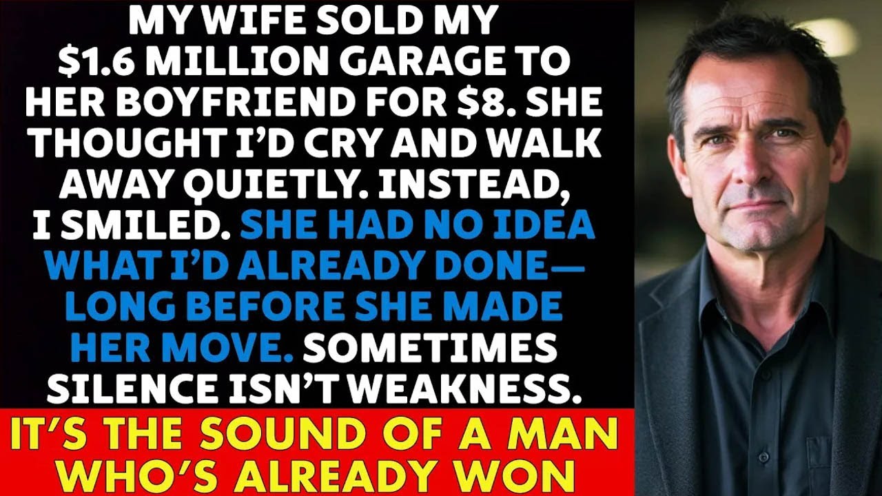 My WIFE Sold My $1.6 MILLION GARAGE To Her BOYFRIEND For $8 — She Had NO IDEA I’d Already...
