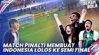 MOMERABLE! Indonesia Masuk Semi Final Dari Match Pinalti | Indonesia VS Korea Selatan AFC U23