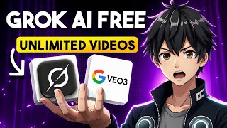 Grok AI is now free! 🔥 Unlimited Images + Videos (Grok + Veo 3.1 Free)