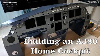 Building an A320 Home Cockpit | 4 Months in less than 4 Minutes | Flight Simulator Setup