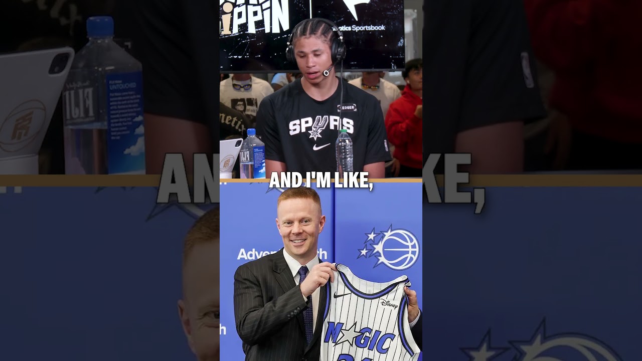 Carter Bryant on how new Magic coach Sean Sweeney changed his career! #nba #basketball #Spurs