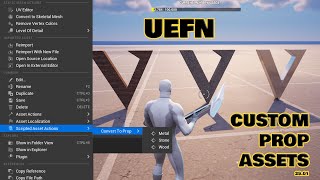 UEFN / Fortnite Maps: Custom Props Creation