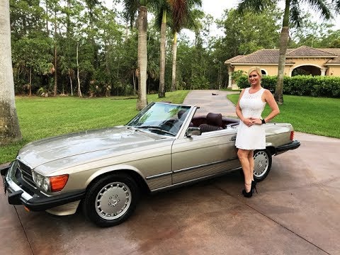 Sold 19 Mercedes Benz 560sl Low Miles For Sale By Autohaus Of Naples 239 263 8500 Youtube