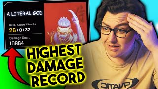 I REVIEWED THE HIGHEST DAMAGE RECORD - Apex Legends