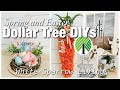 🥕 NEW ✝️ 5 HIGH END DOLLAR TREE DIYS FOR SPRING & EASTER HOME DECOR | CARROT WREATH | GOOD FRIDAY