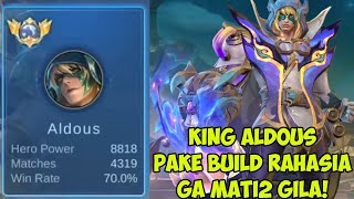 BUILD DAN GAMEPLAY TERBARU GLOBAL ALDOUS INI BIKIN KALIAN GA MATI2 PAKE ALDOUS - MOBILE LEGENDS