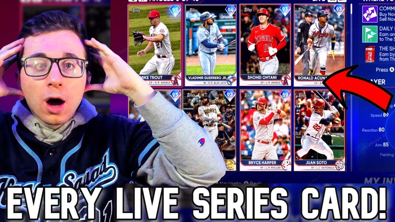 EVERY Live Series Card In MLB THE SHOW 22 TECH TEST DIAMOND DYNASTY! DIAMOND SHOHEI OHTANI and MORE!