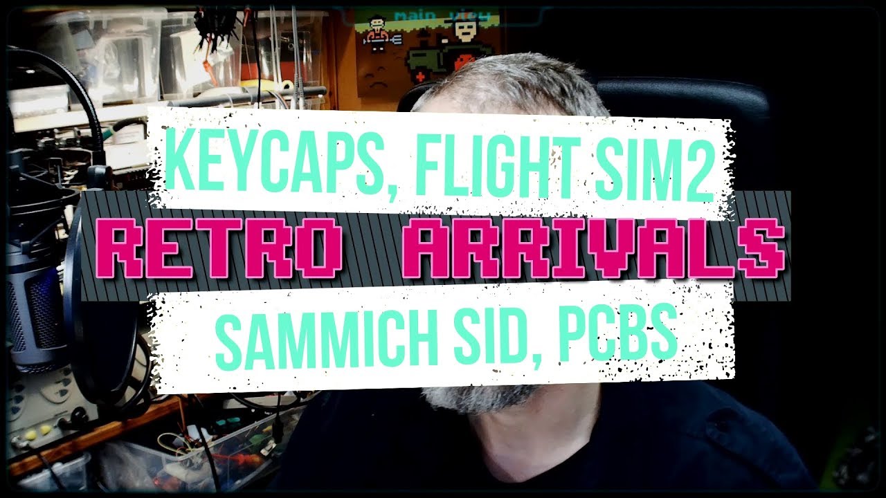C64 related - New arrivals - Flight Sim II, PCBs, C64 Aldi, Sammich SID