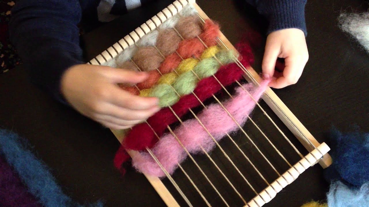 apprendre a tisser la laine