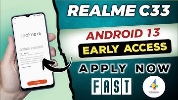 Realme C33 Android 13 Update | Realme C33 Realme UI 4.0 Early Access | Realme C33 New Update