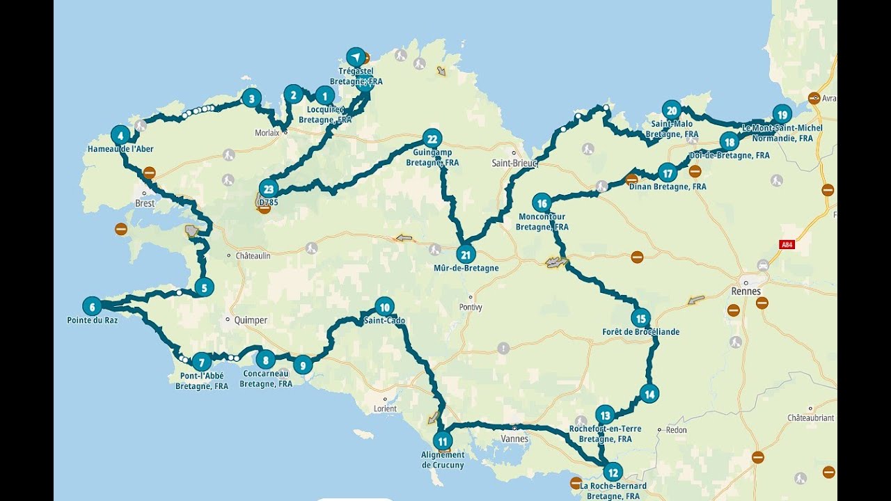 Road Trip Moto Bretagne