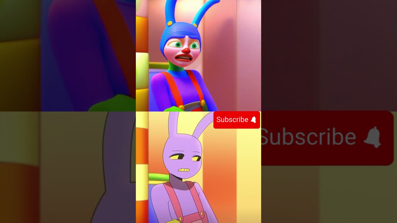 Kinger pillow castle (The Amazing Digital Circus Animation) AI vs Original  