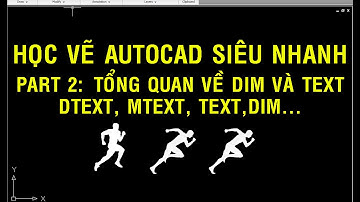 ✔ Học Vẽ Autocad Siêu Nhanh - Part 2 - Text và Dim - Autocad PhuongTk | NESA iCAD