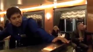 Шторм внутри круизного лайнера  Storm inside the cruise liner