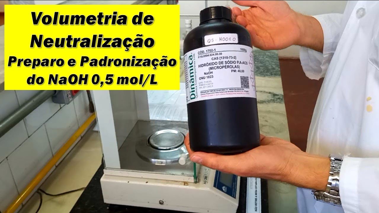 Um Laboratorista Precisa Preparar Uma Solução 0 5 Mol/l