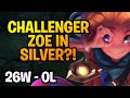 MATCHED AGAINST A CHALLENGER ZOE IN MY SILVER PROMOS (thanks Riot) | Reacting to League of Legends