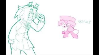 Fnf Cover Cheating Not Cute But My Friend Sings It