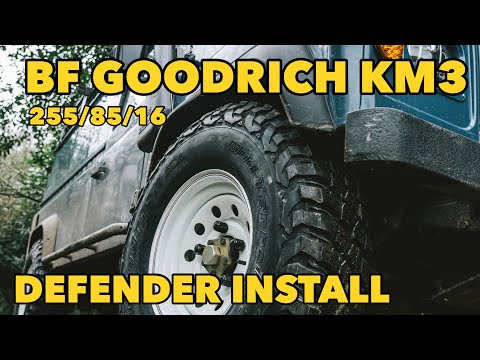 BF Goodrich KM3 Defender Install 255/85/16