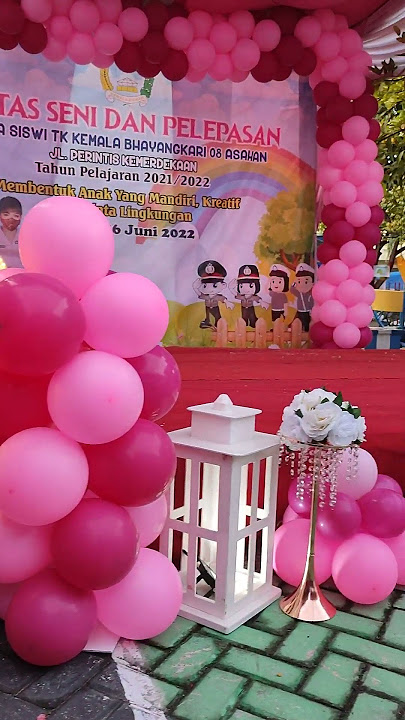 Dekorasi Pentas Seni Anak TK