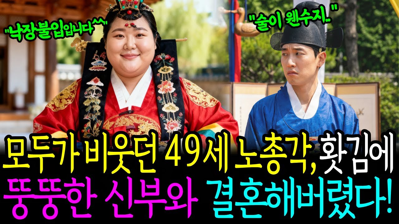 무시 받던 49세 노총각, 홧김에 시작한 결혼. 한 남자의 인생을 180도 바꿔놓았습니다