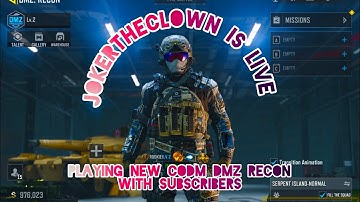 🔴 CODM New DMZ RECON EXTRACTION MODE Intense Gameplay, How to Play, Guide with My Subscribers LIVE 🟢