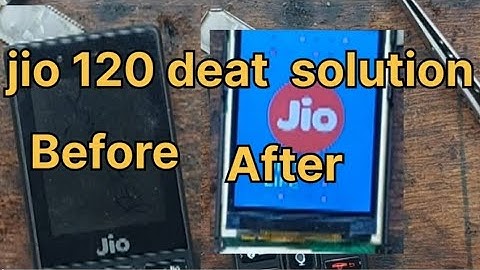 lyf jio f120b dead problem solution!!jio f120b dead solution