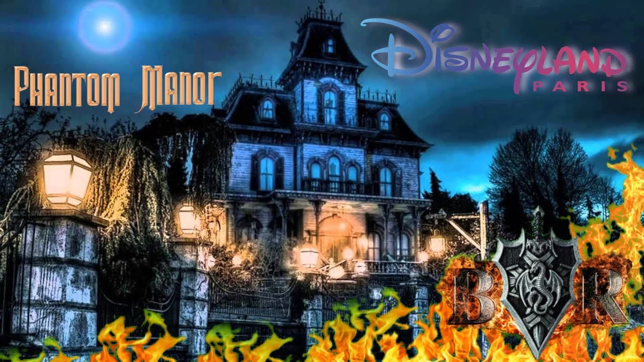 Disneyland Paris: Phantom Manor - Onride + Preshow
