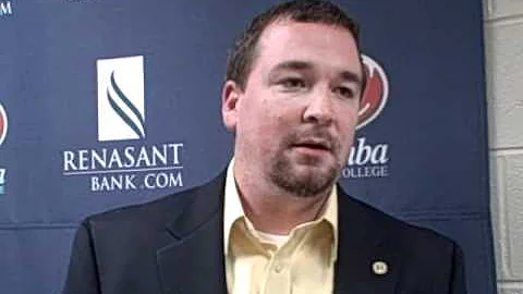 Blue Mountain softball coach Kevin Barefield
