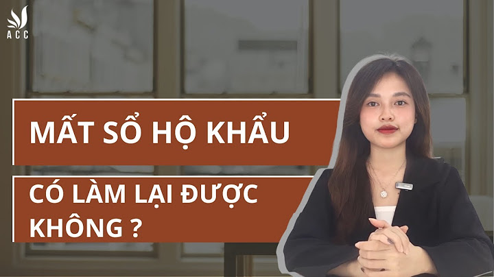 Hướng dẫn làm lại sổ hộ khẩu năm 2024