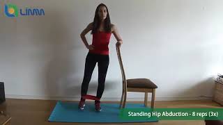 Resistance Loop Bands Workouts: Standing Hip Abduction