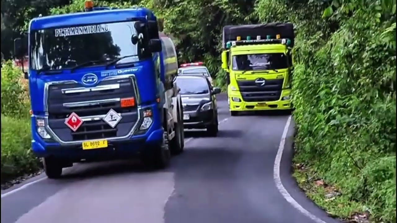 CCTV JALANAN || Pesona Alam Jalan Lintas pesisir Barat SUMATERA