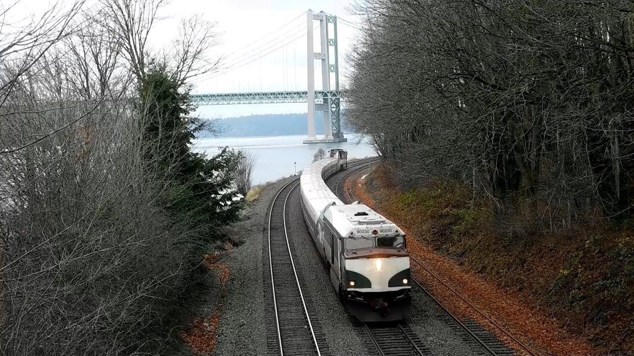 Point Defiance Train Point Defiance Amtrak Finale | December 16, 2017 - YouTube