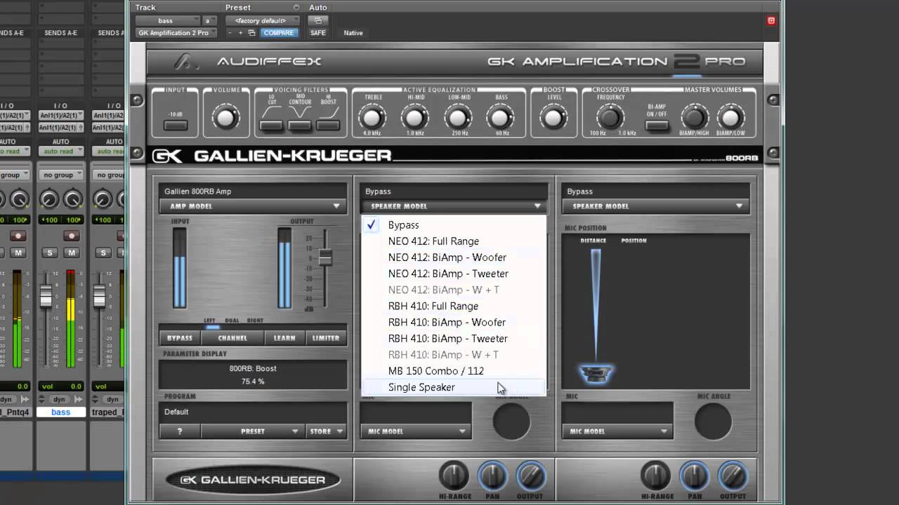 Audiffex Gallie Krueger Amplification 2 Pro VST RTAS V2 0 0 ASSiGN 2019 Ver.4.8 Decoded