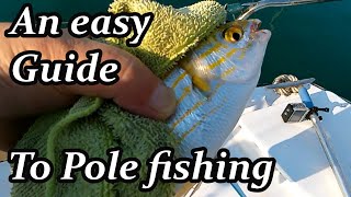 fishing tutorial a beginners guide to pole fishing @stevesshowreel.